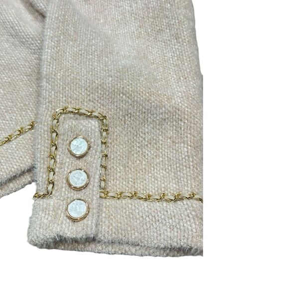 Anthropologie Cozy Cream Cardigan Sweater - Picture 3 of 7